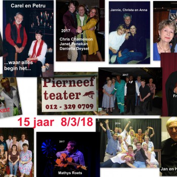 Pierneef teater Verjaardag 2018 Collage